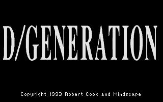 D/Generation screenshot 5 for Amiga CD32
