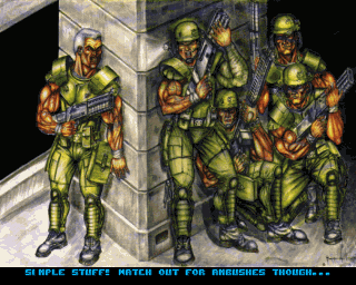 Gloom screenshot 4 for Amiga CD32