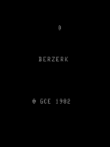 Berzerk screenshot 5 for Vectrex