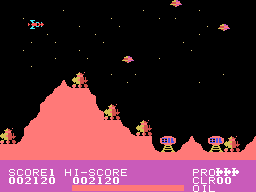 Scramble screenshot 4 for Vectrex