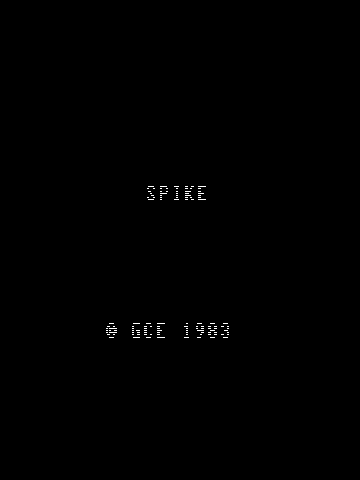 Spike screenshot 4 for Vectrex