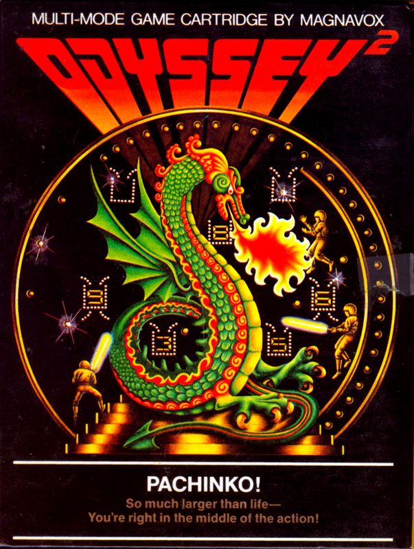 Pachinko! box art for Odyssey 2