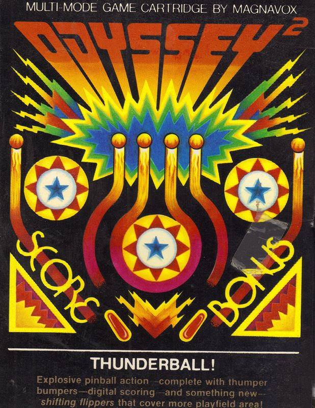 Thunderball! box art for Odyssey 2