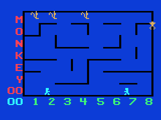 Monkeyshines! screenshot 3 for Magnavox Odyssey 2