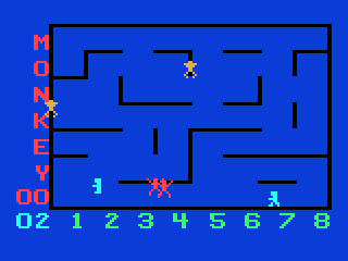Monkeyshines! screenshot 4 for Magnavox Odyssey 2