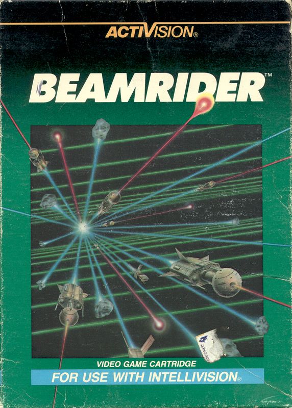 Beamrider box art for Intellivision
