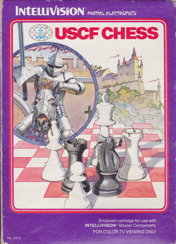 Chess box art for Intellivision