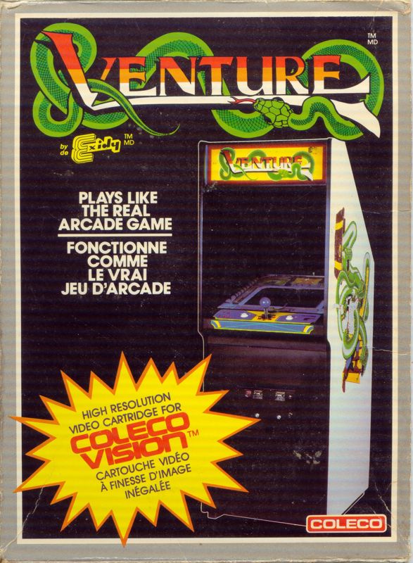 Sea Venture box art for Intellivision
