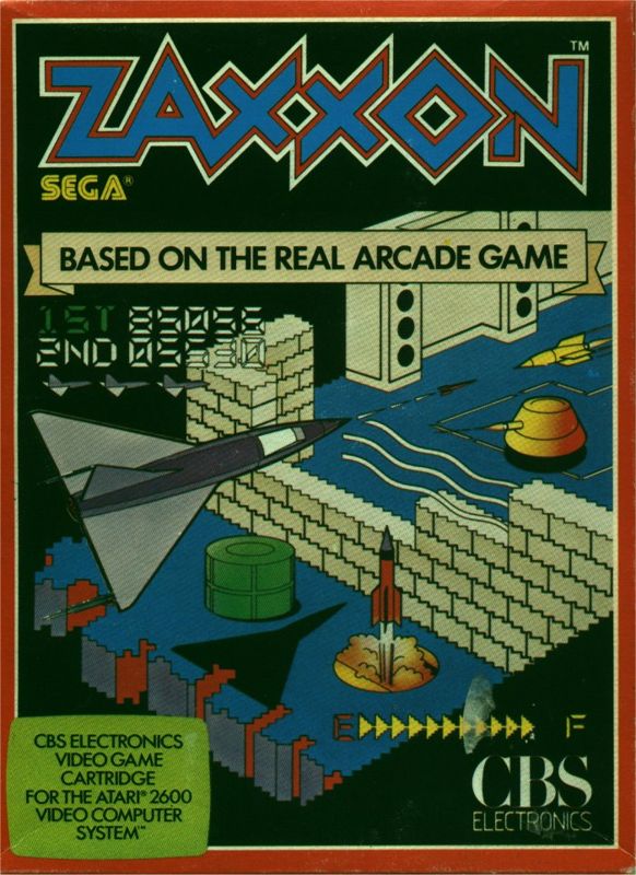 Zaxxon box art for Intellivision