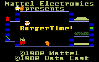 Burgertime screenshot 3 for Intellivision