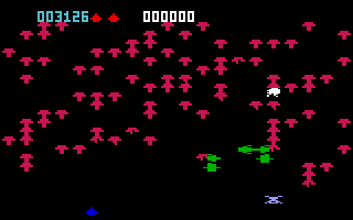 Centipede screenshot 5 for Intellivision