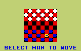 Checkers screenshot 4 for Intellivision