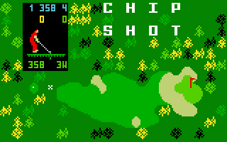 Golf screenshot 2 for Intellivision