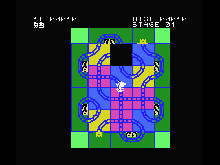 Loco-Motion screenshot 3 for Intellivision