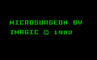 Microsurgeon screenshot 3 for Intellivision