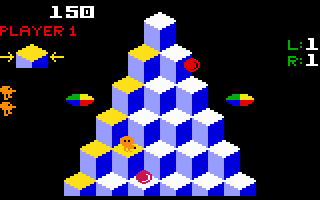 Q*bert screenshot 4 for Intellivision