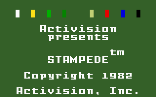 Stampede screenshot 3 for Intellivision
