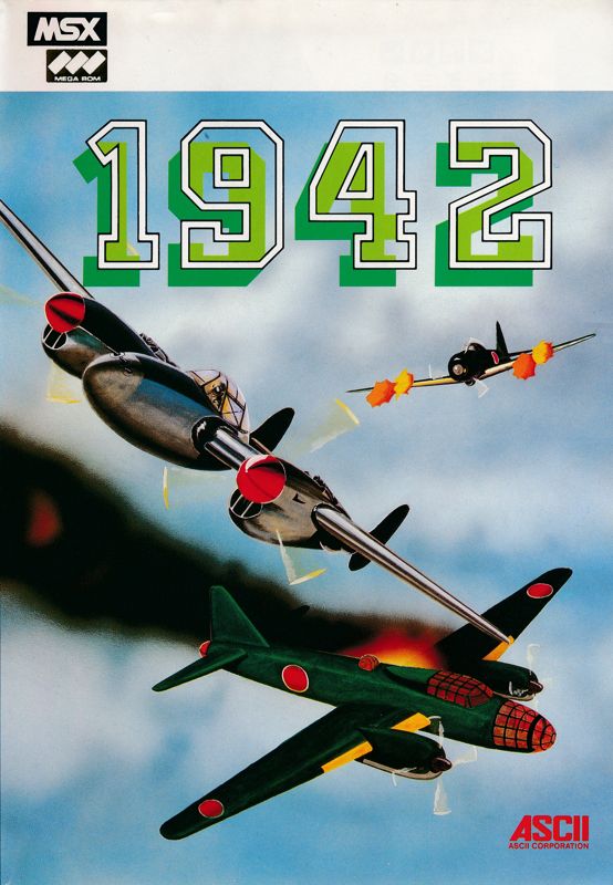 1942 box art for MSX