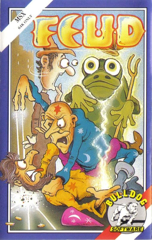 Feud box art for MSX