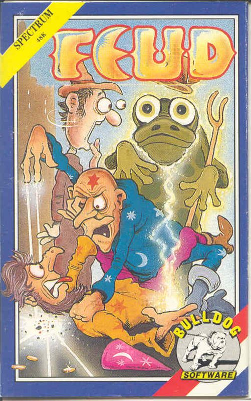 Feud box art for MSX