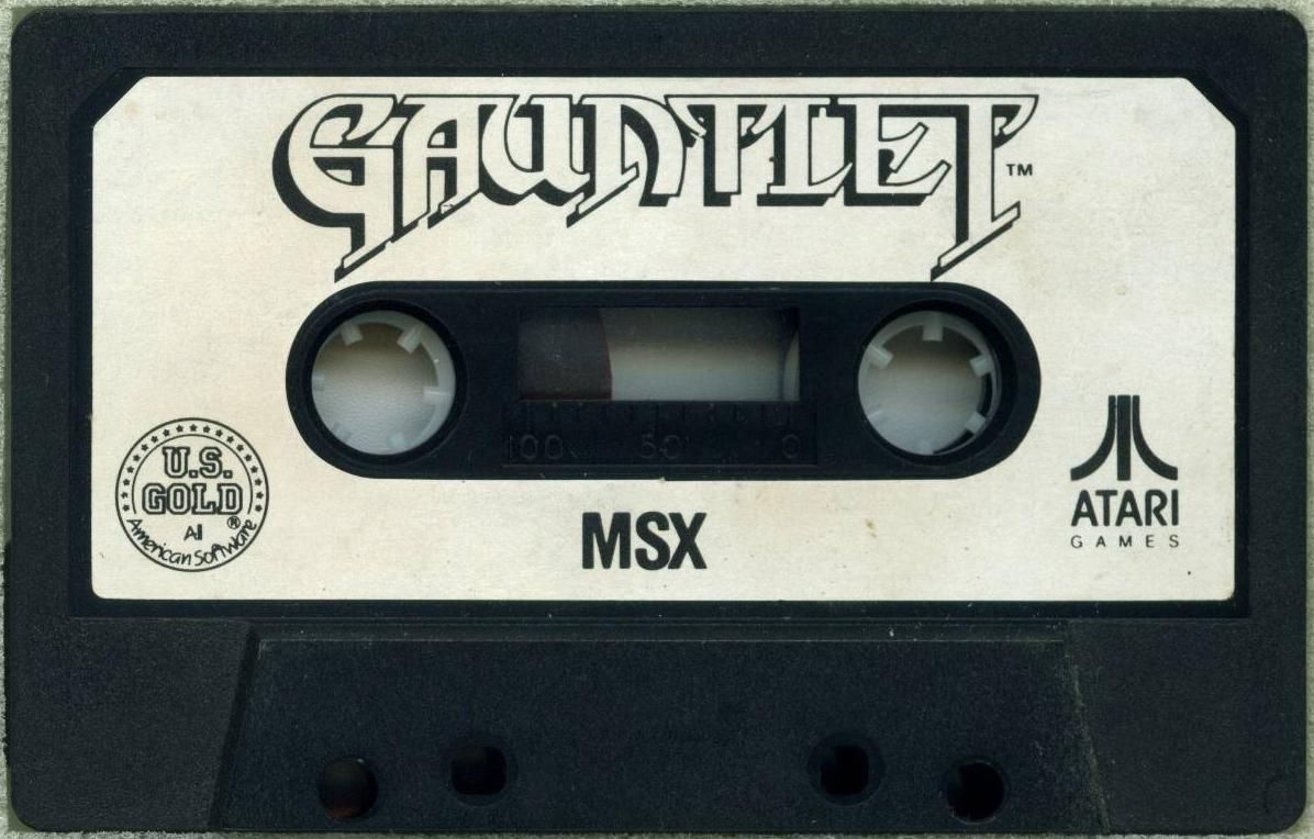 Gauntlet box art for MSX