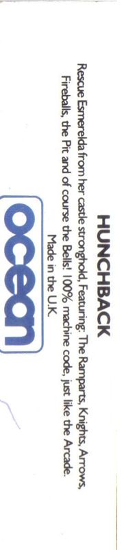 Hunchback box art for MSX