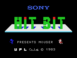 Mouser box art for MSX