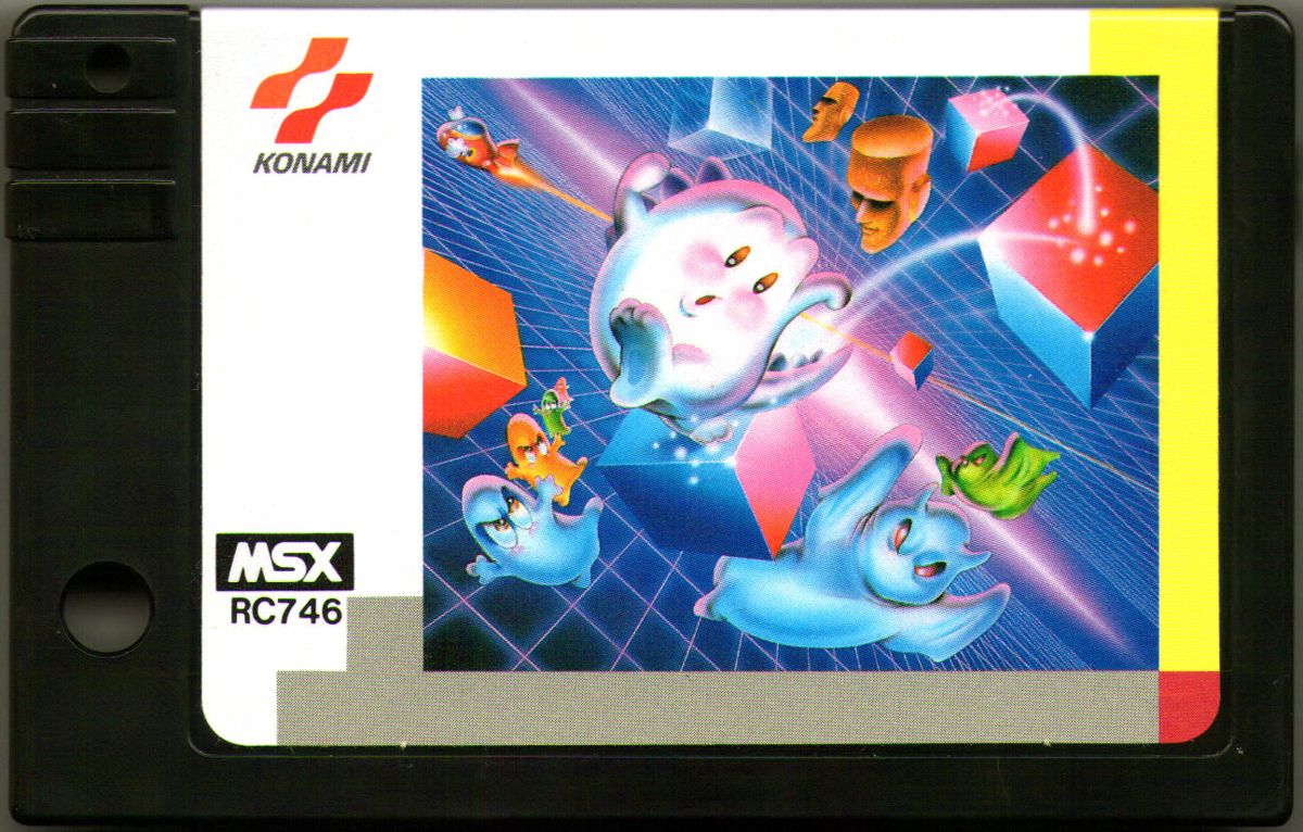 Q*Bert box art for MSX