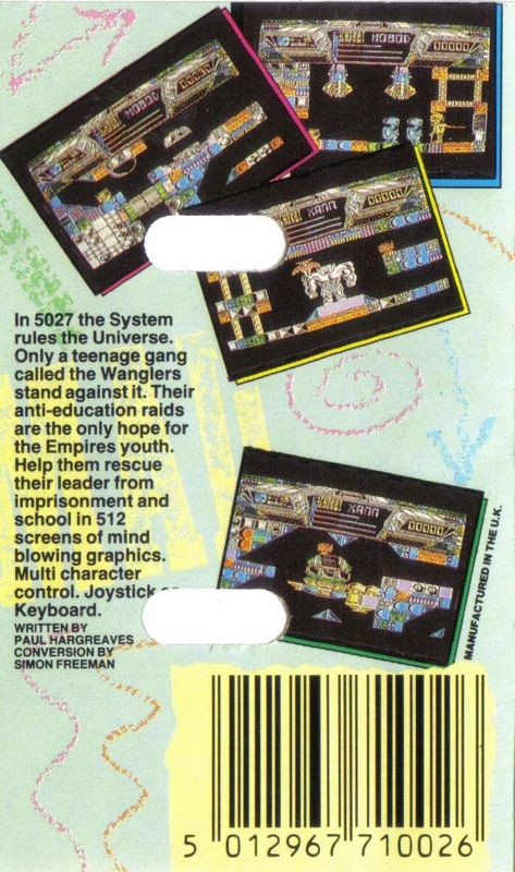 Terminus box art for MSX