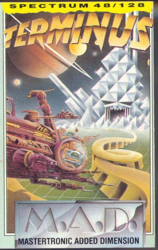 Terminus box art for MSX
