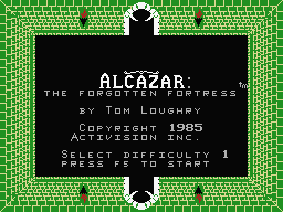 Alcazar screenshot 2 for MSX