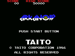Arkanoid screenshot 2 for MSX