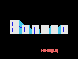 Banana screenshot 2 for MSX