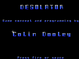 Desolator screenshot 3 for MSX
