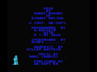 Feud screenshot 3 for MSX