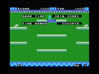 Flicky screenshot 5 for MSX