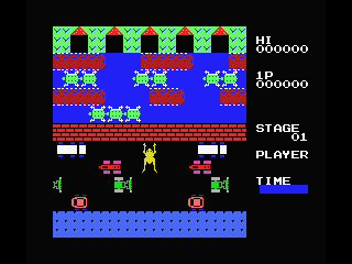 Frogger screenshot 4 for MSX