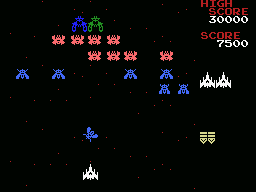 Galaga screenshot 4 for MSX