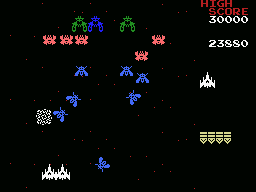 Galaga screenshot 6 for MSX
