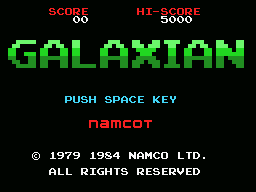 Galaxian screenshot 3 for MSX