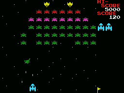 Galaxian screenshot 5 for MSX