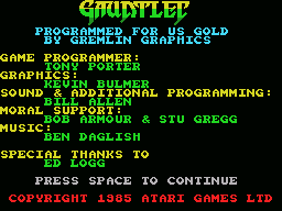 Gauntlet screenshot 4 for MSX