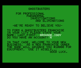 Ghostbusters screenshot 3 for MSX