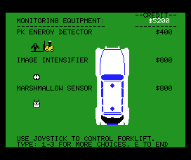 Ghostbusters screenshot 5 for MSX
