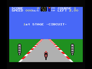 Hang-On screenshot 4 for MSX
