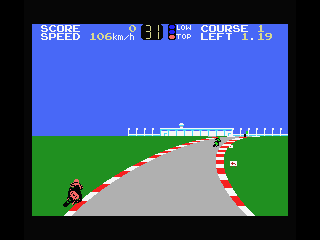 Hang-On screenshot 6 for MSX