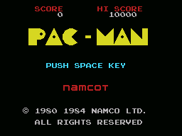 Pac-Man screenshot 3 for MSX