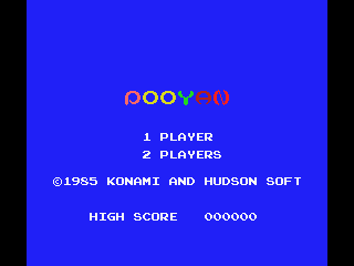 Pooyan screenshot 2 for MSX