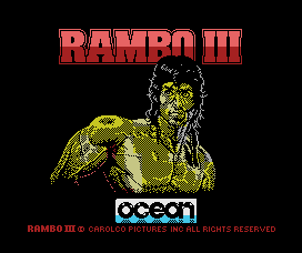 Rambo screenshot 2 for MSX