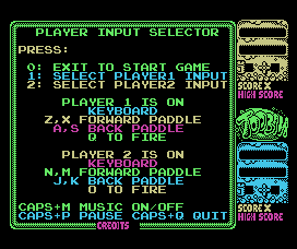 Toobin screenshot 3 for MSX